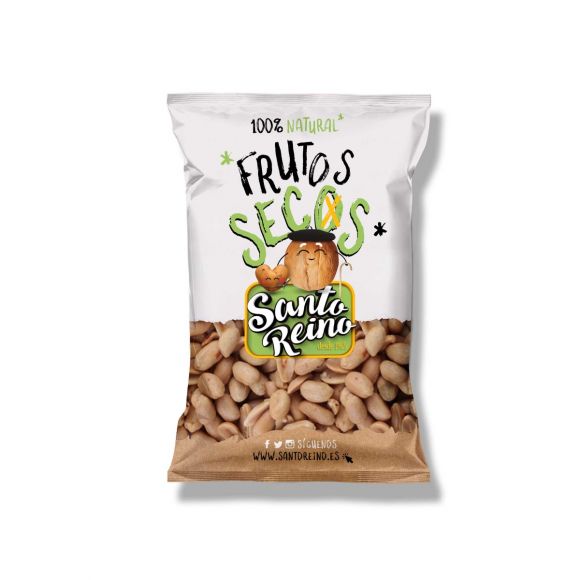 CACAHUETE SIN PIEL CON AOVE 6 BOLSAS DE 200G