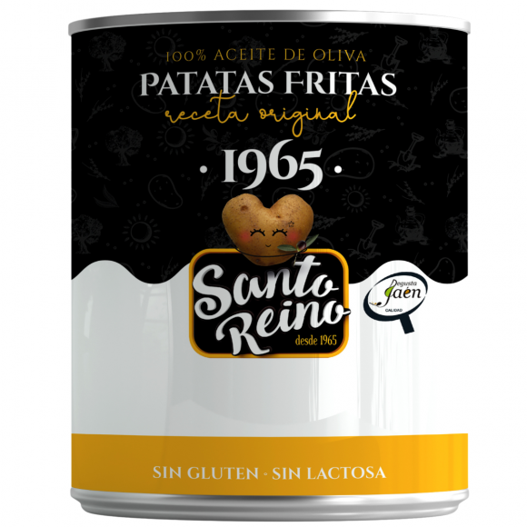 LATA PATATAS FRITAS  AC. OLIVA "Receta Original 1965"